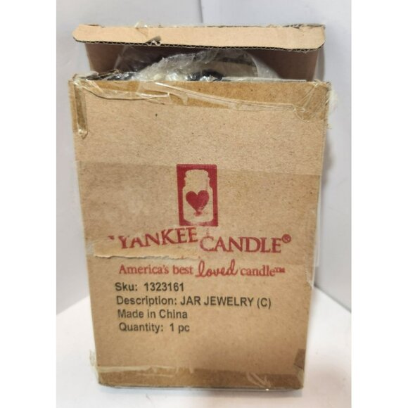 Yankee Candle Jar Jewelry Necklace Sparkle 1323161 Silver Colored for 22 OZ Jar - Picture 5 of 5